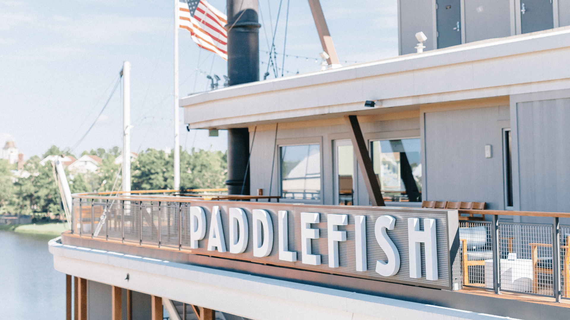 View of Paddlefish